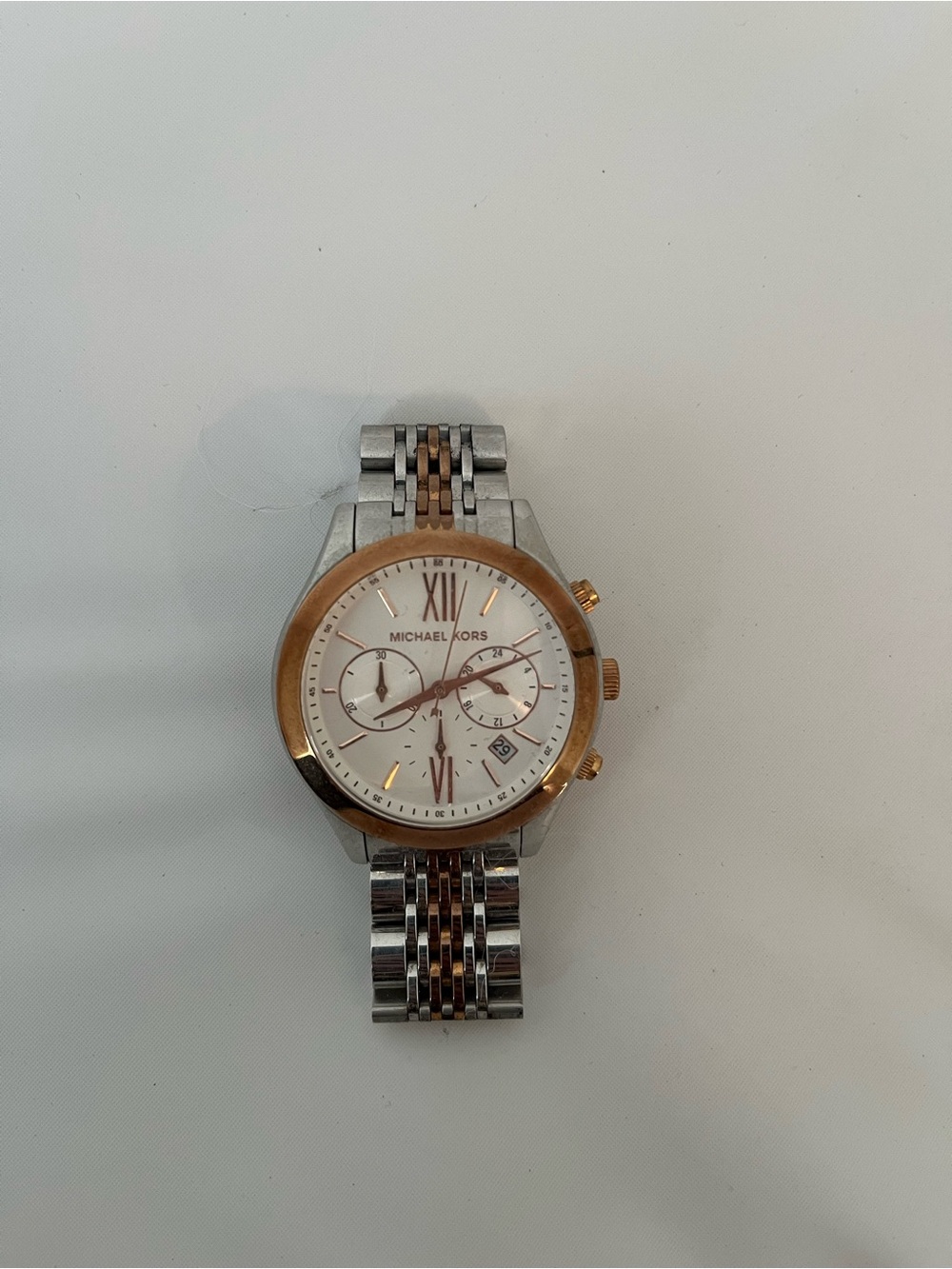 Michael Kors Two-Tone Chronograph Watch